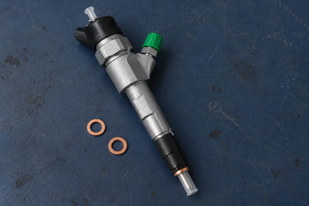 Форсунка Common Rail с защищенными топливными соединениями